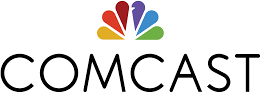 Comcast logo, a media and connectivity company