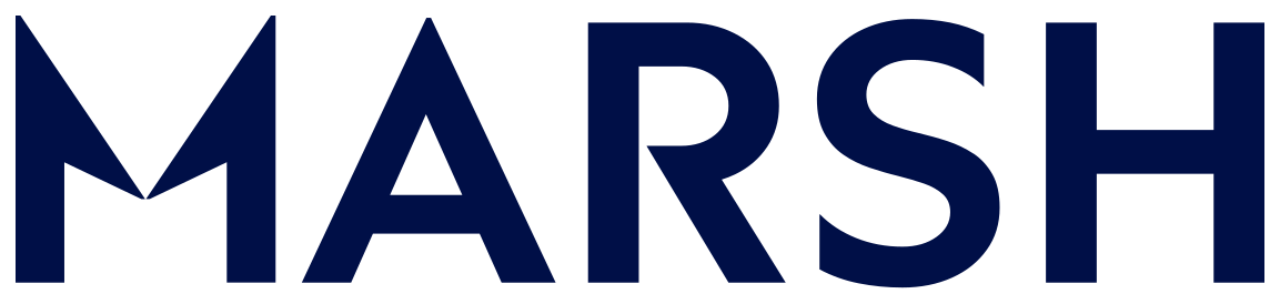 Marsh logo, an insurance broker and risk adviser